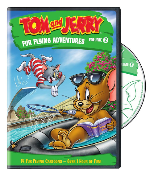 TOM AND JERRY FUR FLYING ADVENTURES DVD VOLUME 2 *NEW*