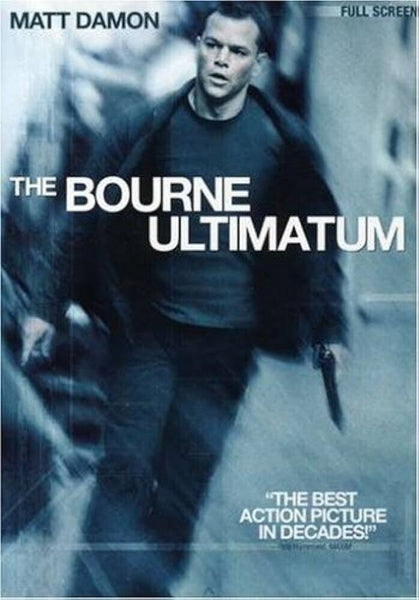 THE BOURNE ULTIMATUM DVD FULL SCREEN