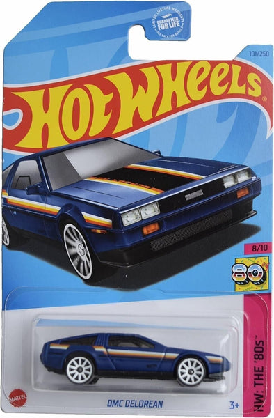 Hot Wheels DMC Delorean Purple HW: The '80s 8/10 2023