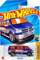 Hot Wheels Dodge Van Blue 55 Race Team 2/5 2023