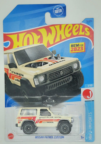 Hot Wheels Nissan Patrol Custom (White) 2023 HW J-Imports 1/10