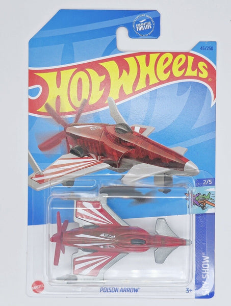 Hot Wheels Poison Arrow (Red) 2023 Sky Show 2/5