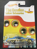 Hot Wheels Beatles Yellow Submarine Fish'd N Chip'd Blue Car 3/6 2016