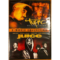 TUPAC RESURRECTION & JUICE 2-MOVIE COLLECTION DVD *NEW*