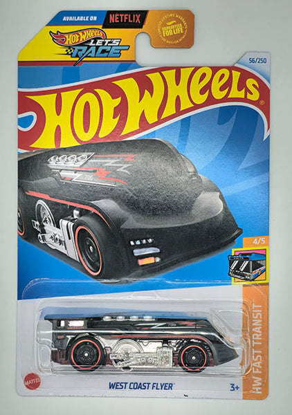 Hot Wheels West Coast Flyer Black HW Fast Transit 2024