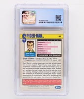 1991 Impel Marvel Universe Series 2 Spider-Man #1 Trading Card