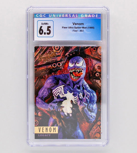 1995 Marvel Fleer Ultra Spider-Man Venom Legacy #83 Trading Card